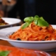 TAGLIATELLE ALLA PUTTANESCA